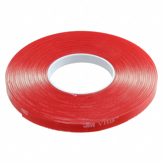 0.125-5-4910 TAPE DBL COATED CLEAR 1/8"X 5YDS