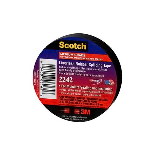 2242-3/4X15FT TAPE ELECTRICAL BLACK 3/4"X 5YDS