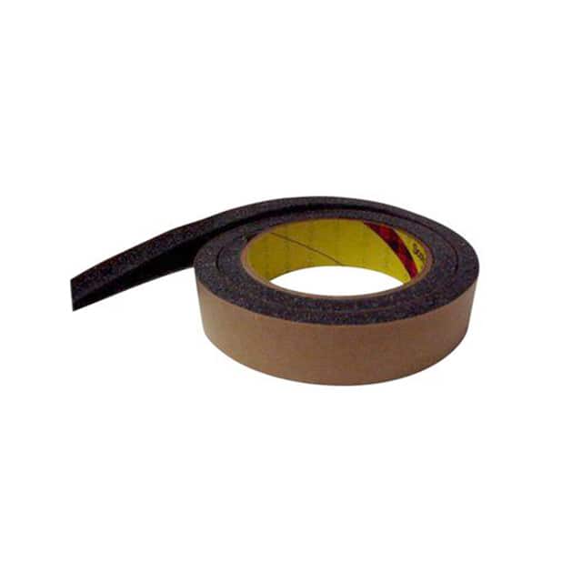 4317-1/2"X9YD TAPE SGL COAT FOAM GRY 1/2"X 9YD
