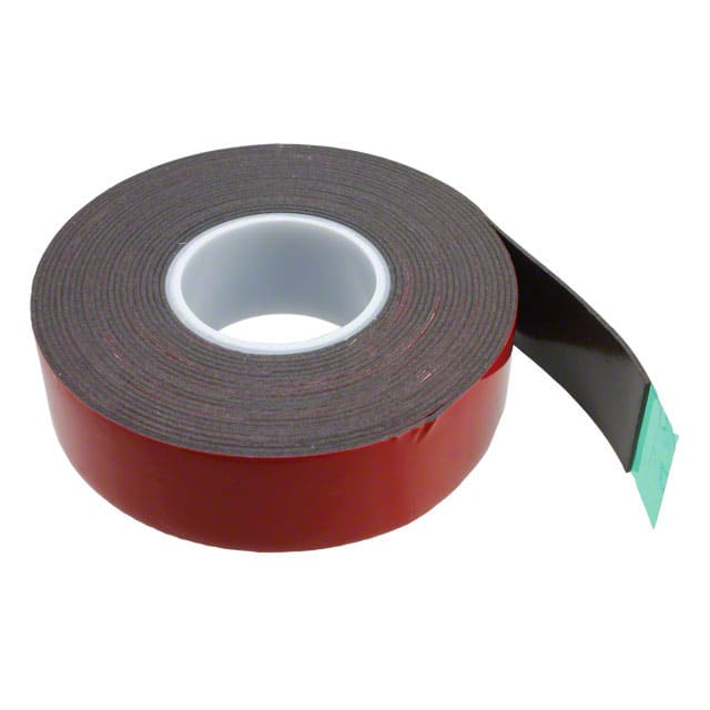 1-5-5925 TAPE DBL COATED BLACK 1"X 5YDS
