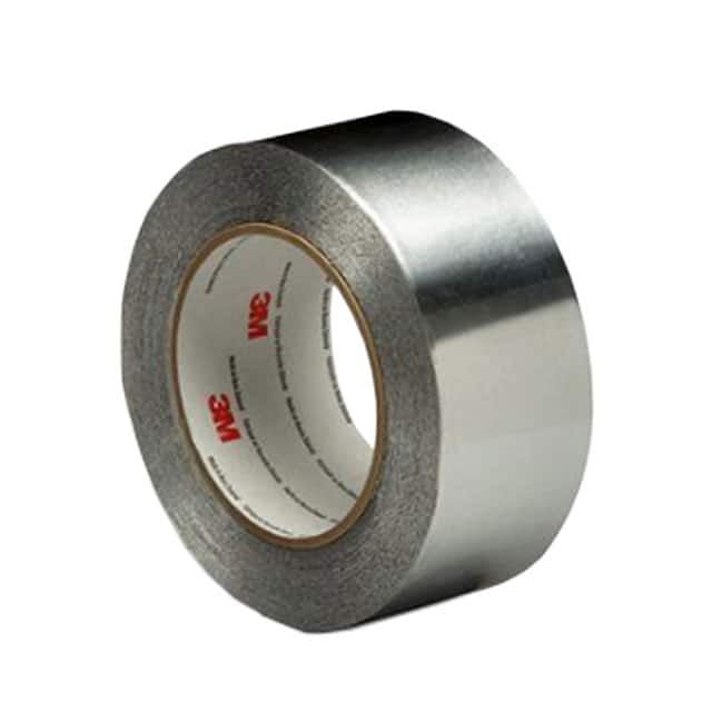 425-2"X60YD-BOX TAPE ALUM FOIL SILVER 2"X 60YDS