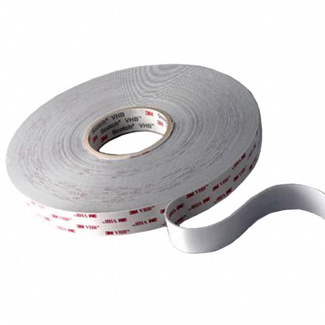 4955-WHITE-1"X36YD TAPE DBL COATED WHITE 1"X 36YDS