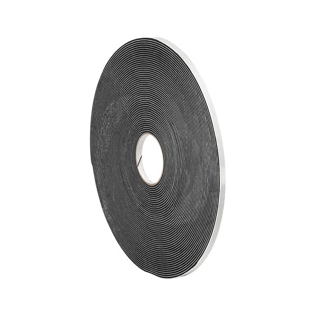 0.125-5-VF16B 1/16" THICK BLACK DOUBLE COATED