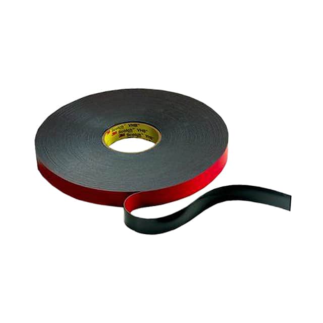 5962(1"X36YD) TAPE DBL COATED BLACK 1"X 36YDS