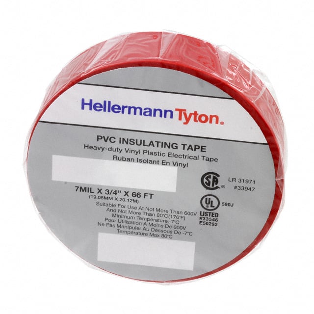 ETST662 TAPE ELECTRICAL RED 3/4"X 22YDS