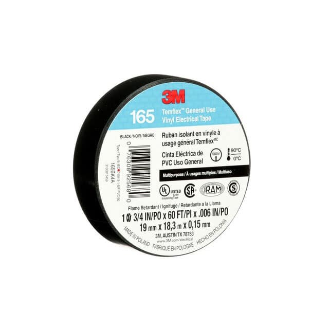 165BK4A TAPE ELECTRICAL BK 3/4"X 60'