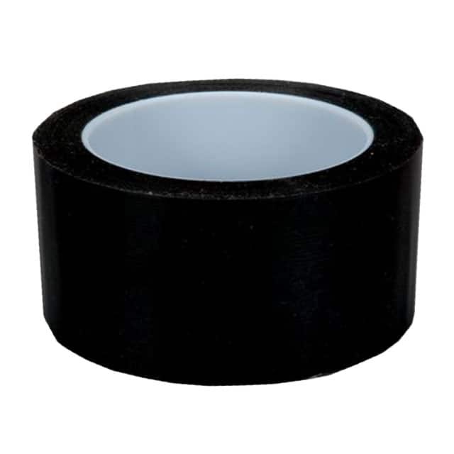 850-BLACK-1"X72YD-BULK TAPE MASKING BLACK 1"X 72YDS