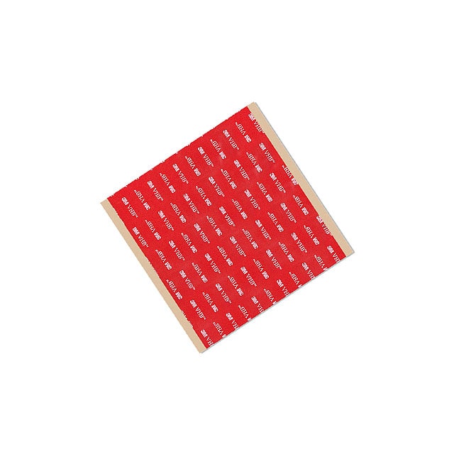 12X12-6-5962 TAPE DBL COATED BLACK 12"X 12"