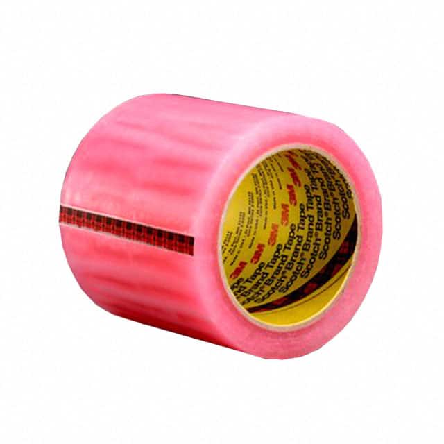 821-2"X72YD TAPE FILM TRANS/PINK 2"X 72YDS