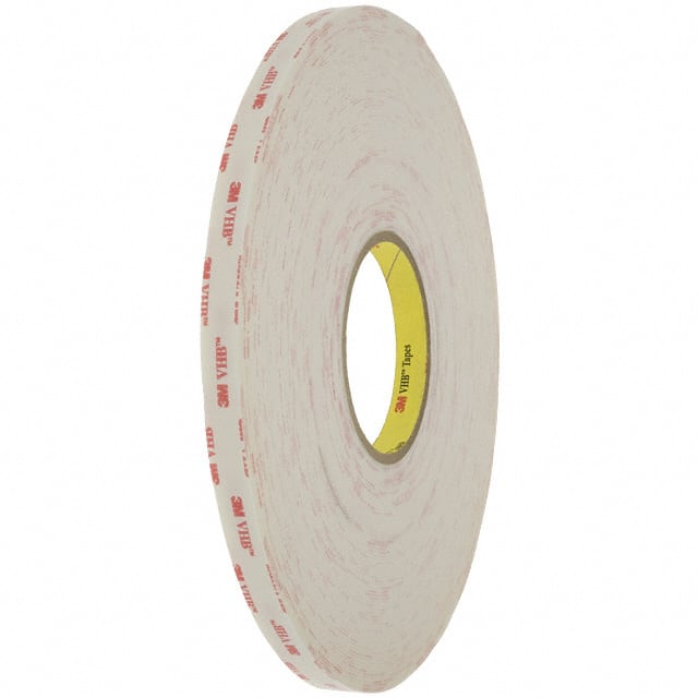 4950-1/2"X36YD-SMPK TAPE DBL COATED WHT 1/2"X 36YDS