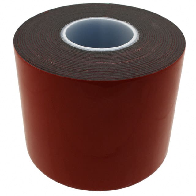 3-5-5952 TAPE DBL COATED BLACK 3"X 5YDS