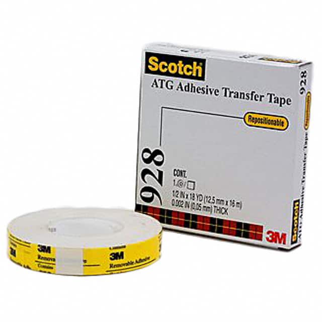 928-3/4"X36YD TAPE ADHSV TRNSFR WHT 3/4"X 36YD