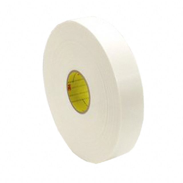 4466W-1/2"X36YD TAPE DBL COATED WHT 1/2"X 36YDS