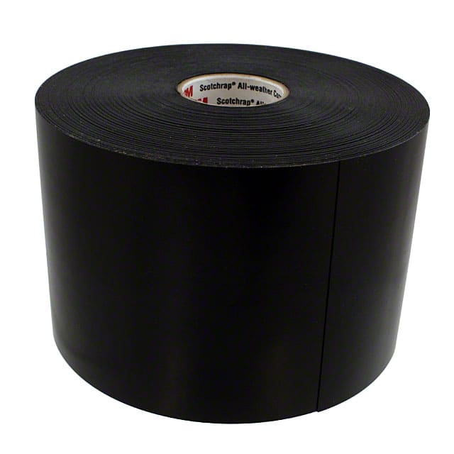 51-UNPRINTED-4X100FT TAPE PROTECTIVE BLK 4"X 33.3YDS
