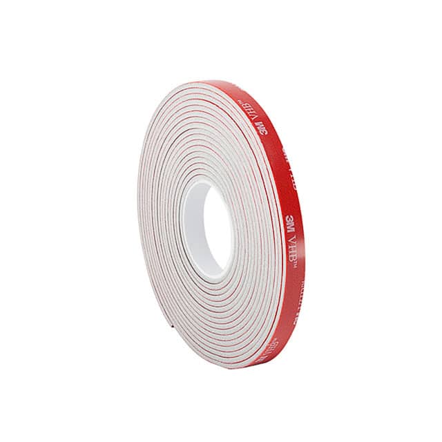 3/4-5-5962 TAPE DBL COATED BLACK 3/4"X 5YDS