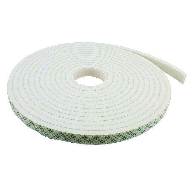 1/2-5-4004W TAPE DBL COATED NAT 1/2"X 5YDS