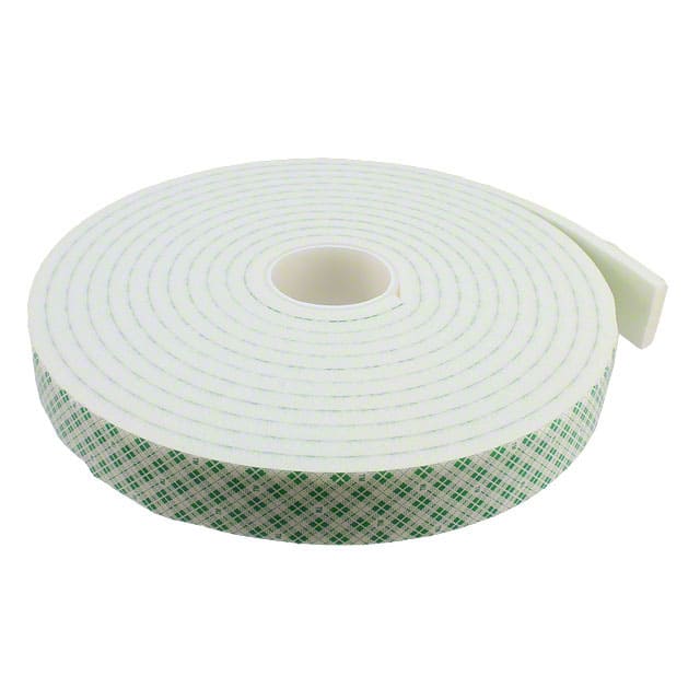 1-5-4008W TAPE DBL COATED NATURAL 1"X 5YDS