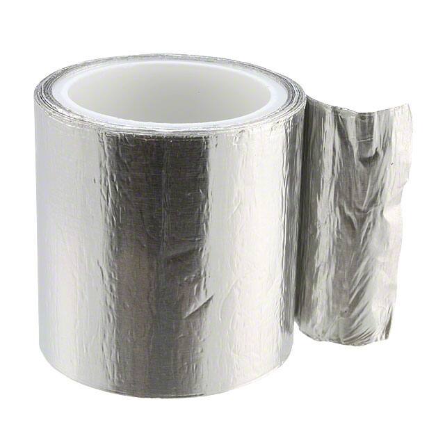 2-5-433 TAPE ALUM FOIL SILVER 2"X 5YDS