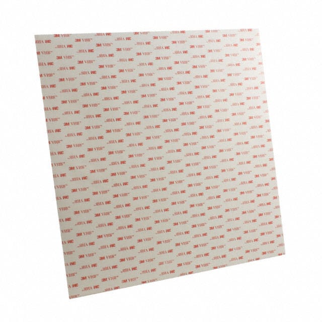 12X12-6-4932 TAPE DBL COATED WHITE 12"X 12"