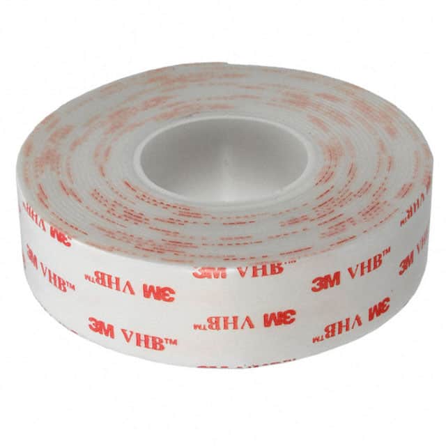 1-5-4950 TAPE DBL COATED WHITE 1"X 5YDS