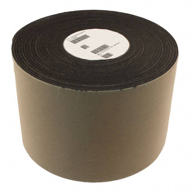 3-5-4496B TAPE DBL COATED BLACK 3"X 5YDS