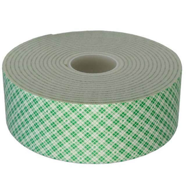 2-5-4008W TAPE DBL COATED NATURAL 2"X 5YDS