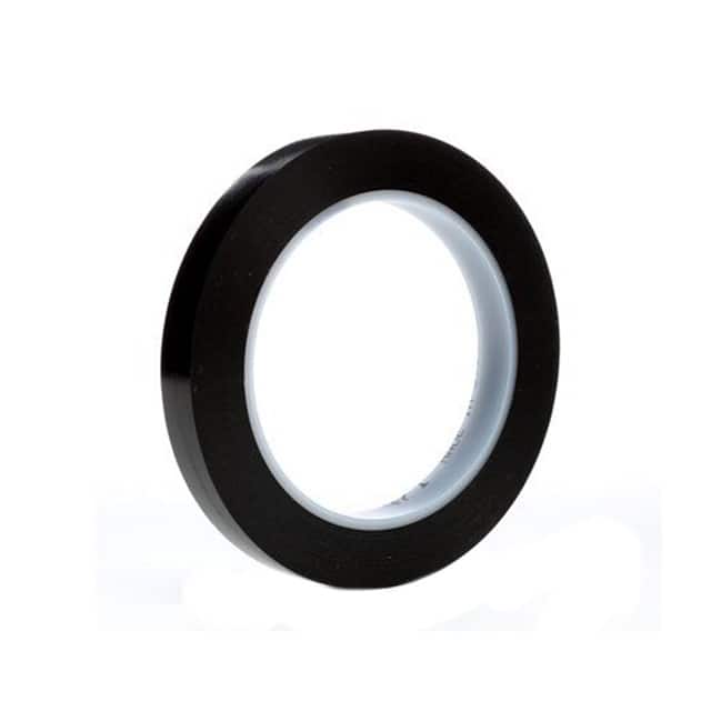 471-IW-BLACK-1/2"X36YD VINYL TAPE BLACK 1/2"X 36YD