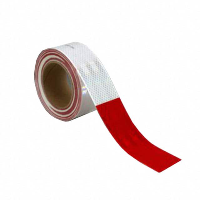 983-326ES 2" X 150' TAPE MARKING RED/WHITE 2"X 50YD