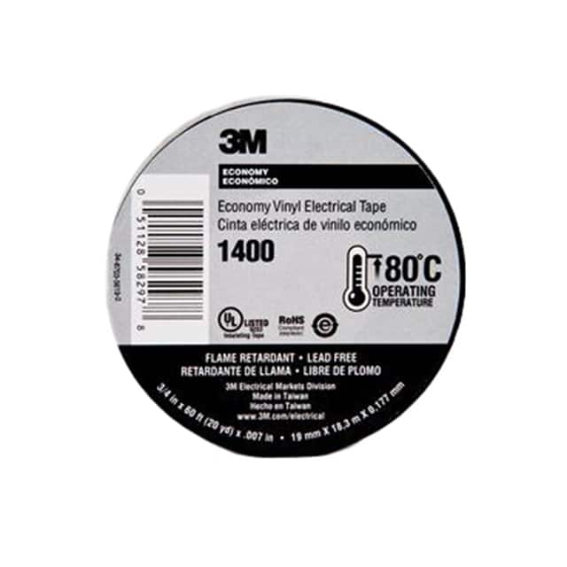 1400-3/4X60FT ECON TAPE 3/4"X60FT 1.5 VINYL TA