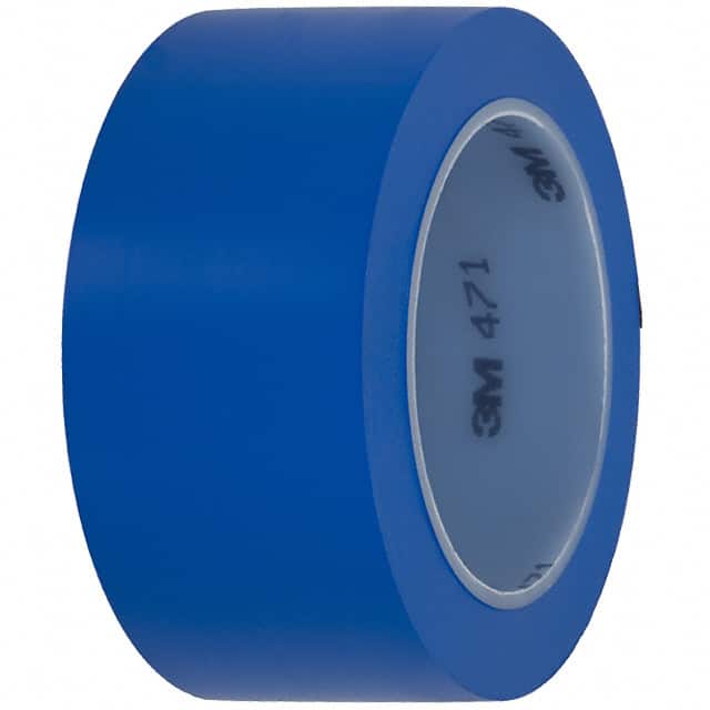 471-BLUE-2"X36YD-BOX TAPE CONFORM VINYL BLUE 2"X 36YD