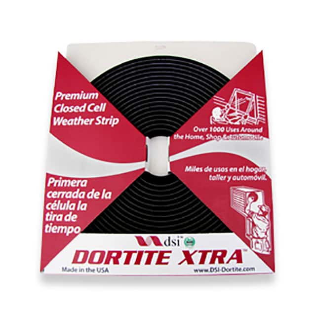 CC2250 Tape Foam Weatherstrip ClosedCel