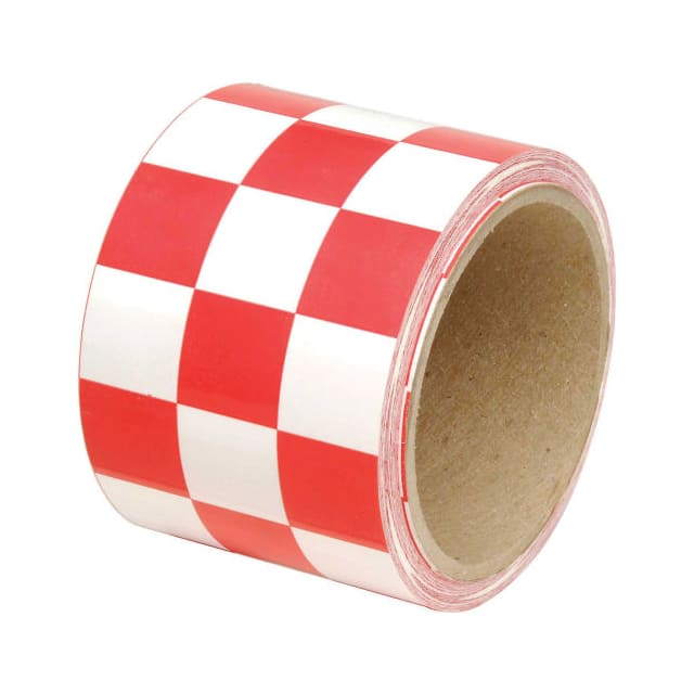 LCB311 INCOM CHECKERBOARD HAZARD TAPE,