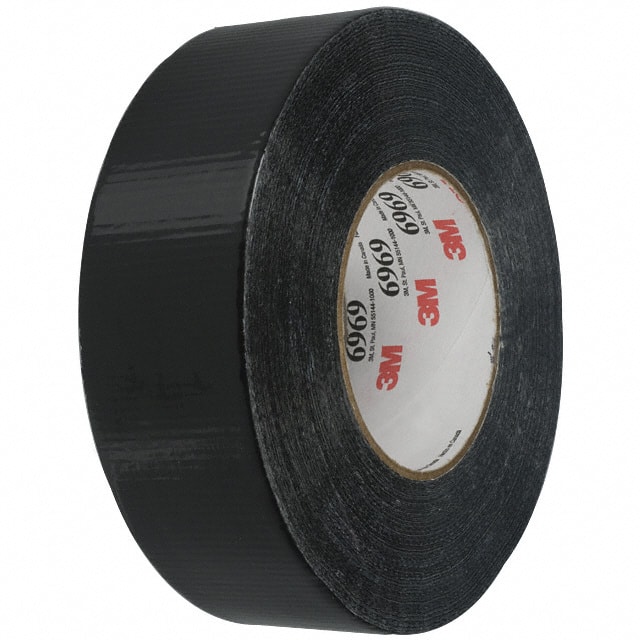 6969 2" BLACK TAPE DUCT BLACK 1.88"X 60YDS