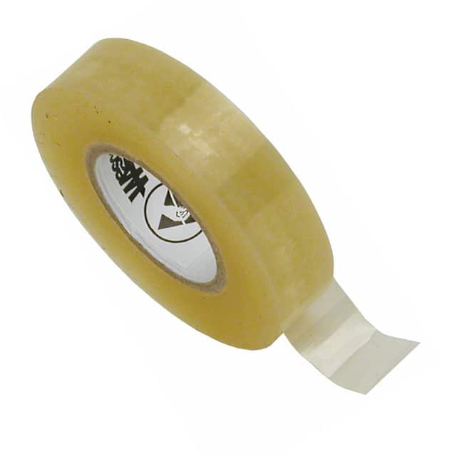 81220 TAPE ANTISTATIC CLR 1/2"X 36YDS