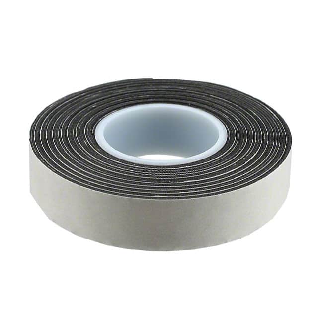 3/4-5-4462B TAPE DBL COATED BLACK 3/4"X 5YDS