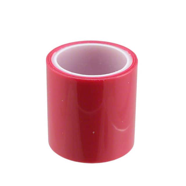 2-5-1280 TAPE ELECTROPLATING RED 2"X 5YDS