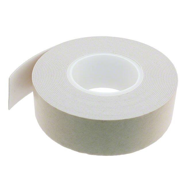 1-5-4492W TAPE DBL COATED WHITE 1"X 5YDS