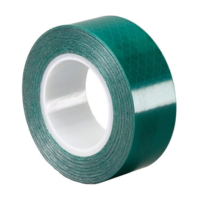 4-5-3437 TAPE REFLECTIVE GREEN 4"X 5YDS