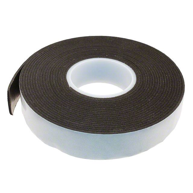 3/4-5-4466B TAPE DBL COATED BLACK 3/4"X 5YDS