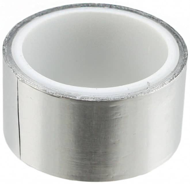 1-5-431 TAPE ALUM FOIL SILVER 1"X 5YDS