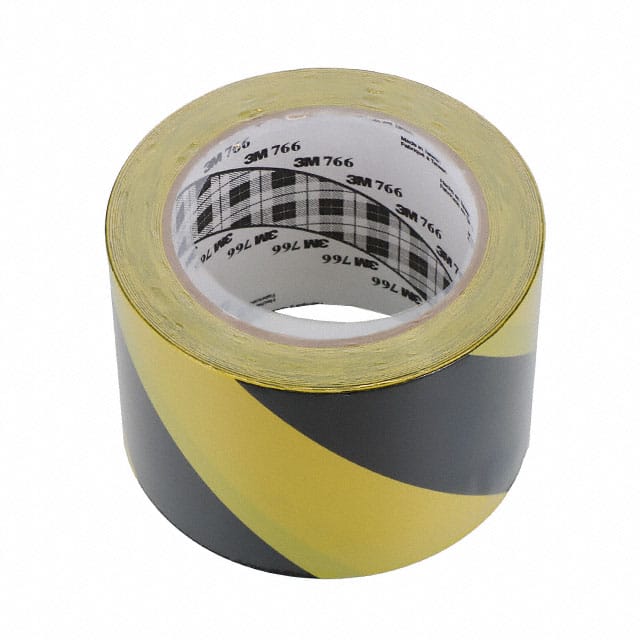 766-3"X36YD-YELLOW/BLACK TAPE MARKING BLACK/YLW 3"X 36YDS