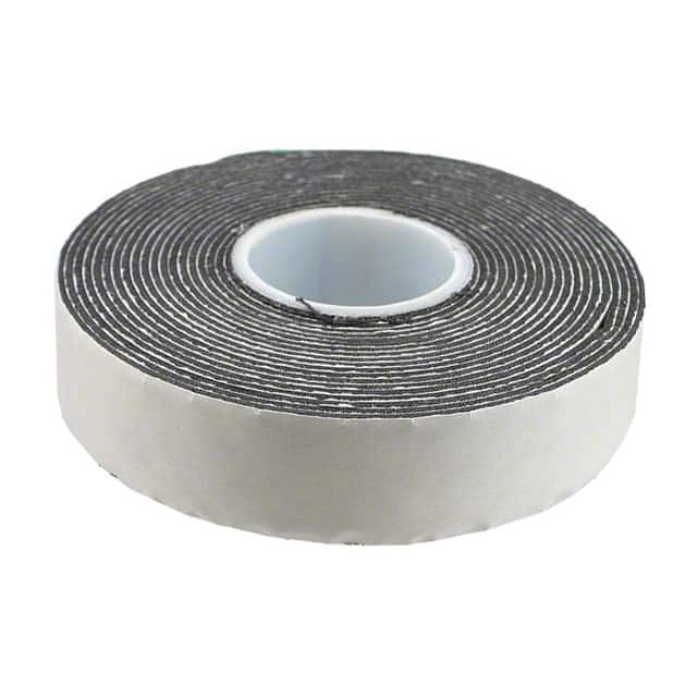 1-5-4466B TAPE DBL COATED BLACK 1"X 5YDS