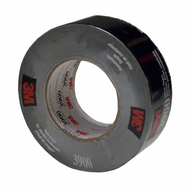 3900-BLACK TAPE DUCT CLOTH BLK 1.89"X 60YDS