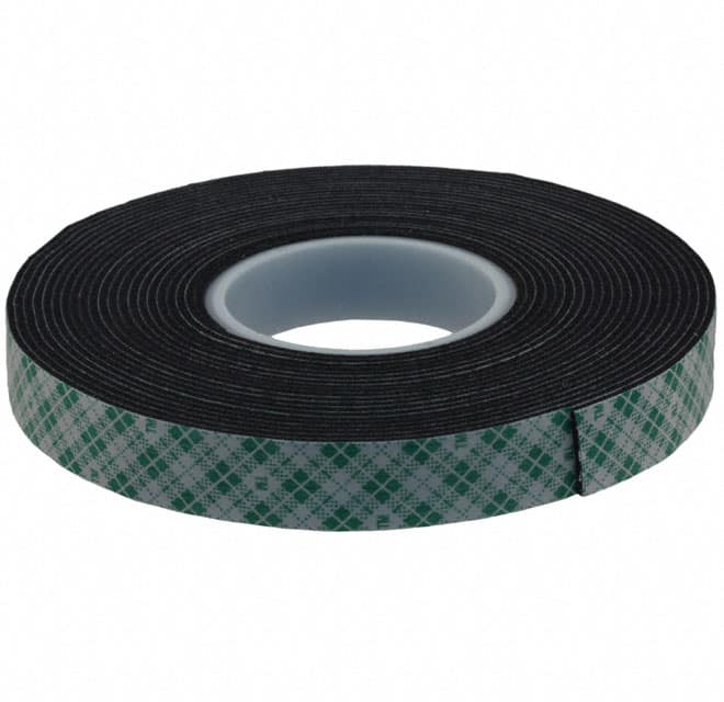 1/2-5-4056B TAPE DBL COATED BLACK 1/2"X 5YDS
