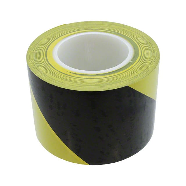 2-20-766 TAPE MARKING BLACK/YLW 2"X 20YDS