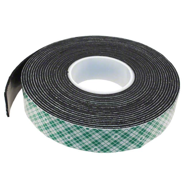 3/4-5-4056B TAPE DBL COATED BLACK 3/4"X 5YDS