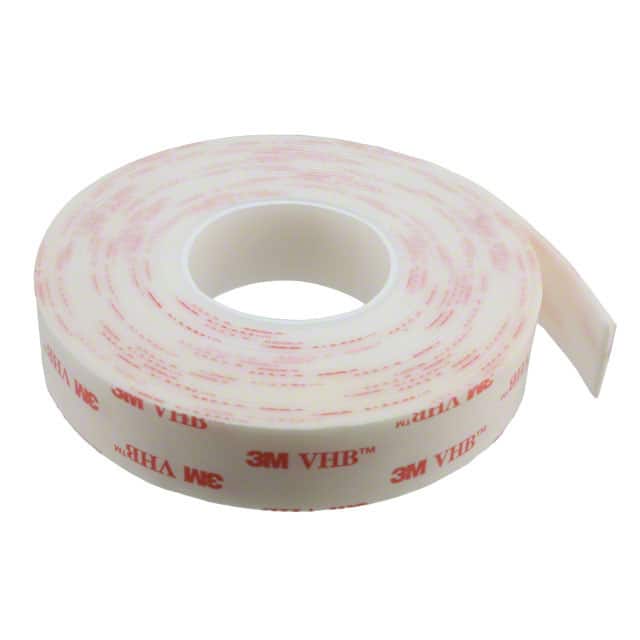 3/4-5-4950 TAPE DBL COATED WHITE 3/4"X 5YDS
