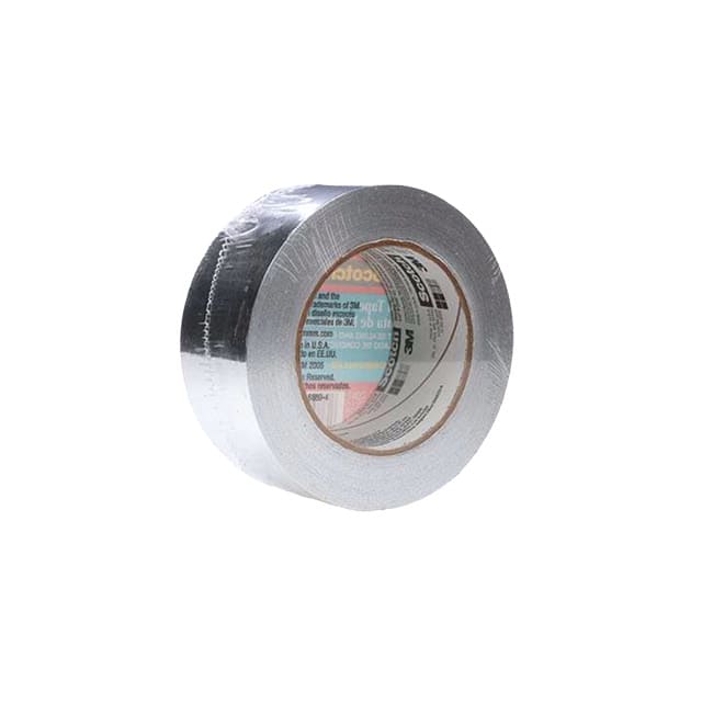 3M 3311 2" X 100YD TAPE ALUM FOIL SILVER 2"X 100YDS