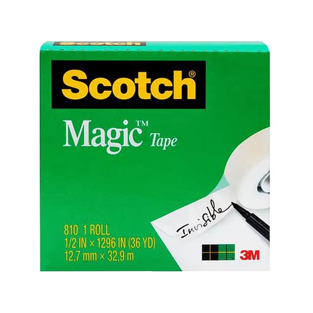 810 1/2"X36 YD TAPE HOUSEHOLD CLEAR 1/2"X 36YDS