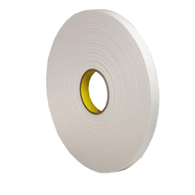4462W-3/4"X72YD TAPE DBL COATED WHT 3/4"X 72YDS